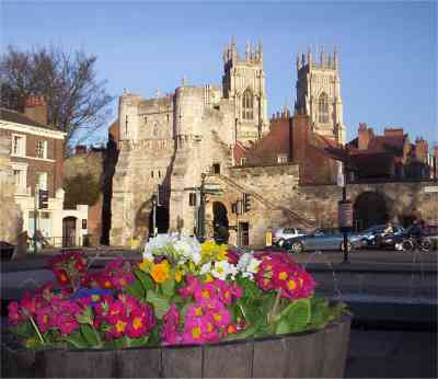 Bootham and the minster in the background