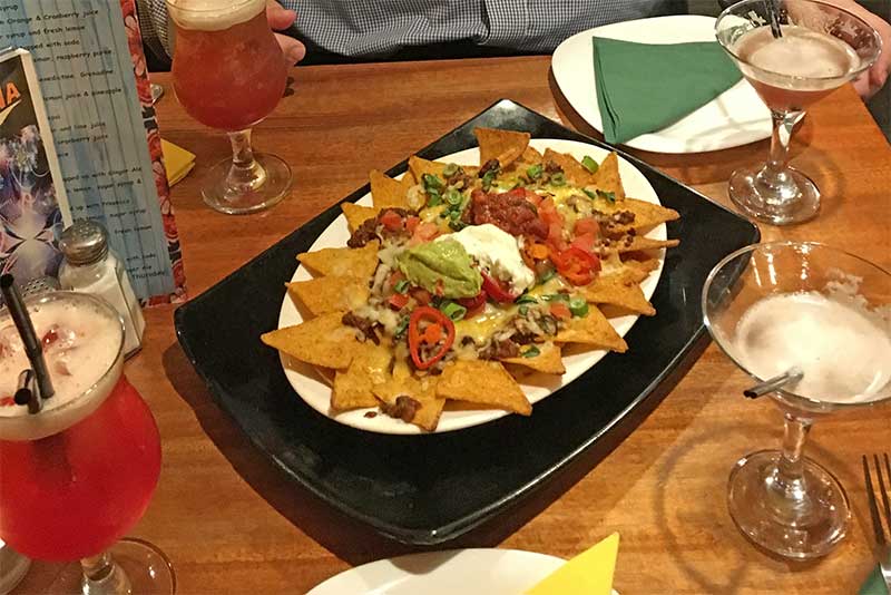 Picture of nachos with chilli