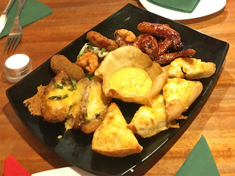 Picture of a sharing platter stater for 2 people