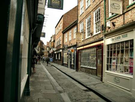 Many things change but the Shambles in York UK is still a good street to shop in even today
